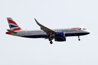 G-EUYU @ EGLL - Airbus A320-232 [6028] (British Airways) Home~G 07/05/2015. Sharklets retro fitted in the last 2 months. On approach 27L. - by Ray Barber
