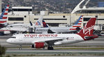 N521VA @ KLAX - Taxiing to gate at LAX - by Todd Royer