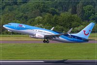 D-ATUC @ EDDR - Boeing 737-8K5 - by Jerzy Maciaszek