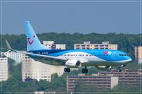 D-ATUC @ EDDR - Boeing 737-8K5 - by Jerzy Maciaszek