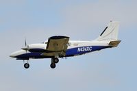 N424XC @ EGSH - Nice Visitor! - by keithnewsome