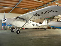 HB-PPL @ LSPL - in maintenance hangar - by sparrow9