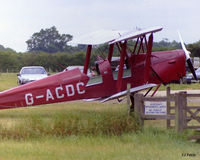 G-ACDC @ EGKH - At rest at Headcorn EGKH - by Clive Pattle