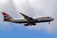G-CIVA @ EGLL - Boeing 747-436 [27092] (British Airways) Home~G 15/06/2013. On approach 27L.