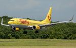 D-ATUH @ EDDR - moments prior touchdown, inbound from Palma - by Friedrich Becker