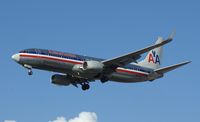 N876NN @ KLAS - American Airlines, is here on finals at Las Vegas Int'l(KLAS) - by A. Gendorf