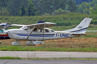 I-UNIC @ LIRU - I-UNIC   Cessna T.206H Turbo Stationair TC [T206-08279] Rome-Urbe~I 23/08/2014 - by Ray Barber