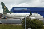 HZ-MF2 @ EGGW - Boeing 737-7AJ (BBJ)W, c/n: 33499 at Luton - by Terry Fletcher