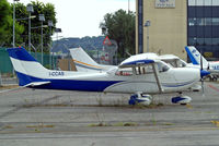 I-CCAS @ LIRU - R/Cessna FR.172J Rocket [0527] Rome-Urbe~I 23/08/2014 - by Ray Barber
