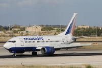 EI-DTV @ LMML - B737-500 EI-DTV Transaero - by Raymond Zammit