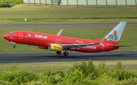 D-AHFZ @ EDDR - departure to Antalya via RW27 - by Friedrich Becker