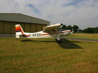 F-PPZG @ LFHY - Auster V modified, wing cliped,new flaps, fuel tanks, tail, engine O290-3. - by Alexis Levieux