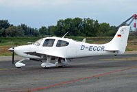 D-ECCR @ LIRU - Cirrus Design SR-20 [1106] Rome-Urbe~I 23/08/2014 - by Ray Barber