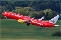 D-AHFZ @ EDDR - Boeing 737-8K5 - by Jerzy Maciaszek