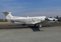 N828VV @ KTLR - Valley View Ventures (Modesto, CA) Pilatus PC-12/47 in for International Ag Expo 2014 - by Steve Nation