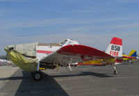 N8522Q @ KTLR - Tanker 858 is an Air Tractor AT-802A operated by Aero Spray Inc. (Appleton, WI) - in for maintenance at Valley Aircrafters - by Steve Nation