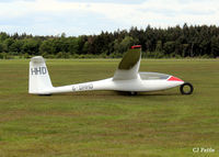 G-DHHD @ X6KR - At rest at Portmoak, Scotland - ex PH-1393 - by Clive Pattle
