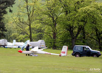 G-KEAM @ X6KR - About to be put to bed at Portmoak, Scotland - by Clive Pattle
