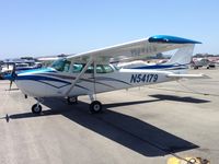 N54179 @ KSNA - Sporting its new color, very nice - by Mark Milam