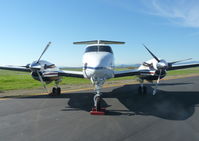N57GA @ KAPC - A local 1979 Beechcraft King Air 200 sitting at one of the tie downs at Napa Airport, CA. - by Chris Leipelt