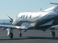 N942TW @ KAPC - A 2005 Pilatus PC-12/45 getting ready to depart Napa Airport, CA. - by Chris Leipelt