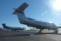 N618JC @ KAPC - A 2005 Pilatus PC-12/45 at the Napa Jet Center at Napa Airport, CA. - by Chris Leipelt