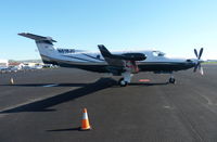 N618JC @ KAPC - A 2005 Pilatus PC-12/45 at the Napa Jet Center at Napa Airport, CA. - by Chris Leipelt