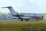 9H-VCG @ EGGW - Bombardier BD-100-1A10 Challenger 350, c/n: 20545 at Luton - by Terry Fletcher