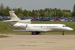 VT-RGX @ EGGW - 2008 Dassault Falcon 7X, c/n: 49 - by Terry Fletcher
