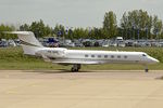 PR-GMV @ EGGW - 2003 Gulfstream Aerospace G550, c/n: 5022 at Luton - by Terry Fletcher