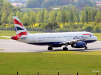 G-EUYE @ EGPH - Taxy for departure from Edinburgh (EGPH) - by Clive Pattle