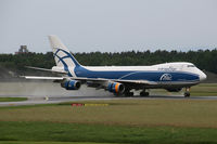 VQ-BHE @ LOWG - Air Bridge Cargo B.747-400F @GRZ