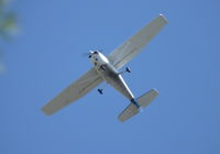 N210AN @ KRHV - A local 1975 Cessna 172M (California Nice Air, San Jose) departing runway 13R at Reid Hillview Airport, CA. - by Chris Leipelt