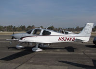 N524KB @ KTLR - Nauset Management II LLC (Boulder, CO) Cirrus SR22T @ Mefford Field (Tulare, CA) for 2014 International Ag Expo - by Steve Nation