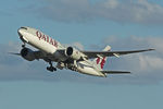 A7-BBC @ DFW - Qatar 777 departing DFW Airport - by Zane Adams