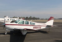 N9041V @ KTLR - privately owned Beech F-33A from Mesa, AZ @ Mefford Field (Tulare, CA) for 2014 International Ag Expo - by Steve Nation