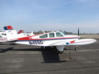 N455D @ KTLR - privately-owned Beech F33A from Chinook, MT @ Mefford Field (Tulare, CA) for 2014 International Ag Expo - by Steve Nation