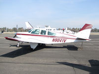 N9041V @ KTLR - privately-owned Beech F33A from Mesa, AZ @ Mefford Field (Tulare, CA) for 2014 International Ag Expo - by Steve Nation
