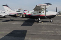 N1571U @ KTLR - privately-owned Cessna U206F from Sacramento, CA @ Mefford Field (Tulare, CA) for 2014 International Ag Expo - by Steve Nation