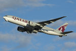 A7-BBC @ DFW - Qatar 777 departing DFW Airport