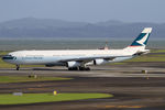 B-HXE @ NZAA - BACK HOME TO HKG - by Bill Mallinson