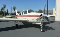 N3871U @ KRHV - A 1981 Beechcraft A36T Bonanza sitting in front of the Lafferty hangar waiting to be sold at Reid Hillview Airport, CA. - by Chris Leipelt