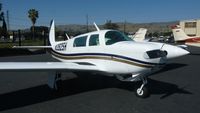 N3925H @ KRHV - A 1979 Mooney M20J parked in front of the Lafferty hangar waiting to be sold at Reid Hillview Airport, CA. - by Chris Leipelt