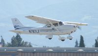N787LF @ KRHV - A local Cessna 172SP departing 31R at Reid Hillview Airport, CA. - by Chris Leipelt