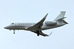 OY-CKK @ EGCC - 2014 Dassault Falcon 2000LX, c/n: 281 at Manchester - by Terry Fletcher