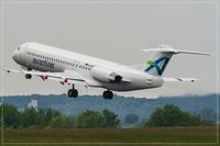 D-AOLG @ EDDR - Fokker 100 - by Jerzy Maciaszek