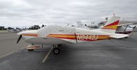 N6442J @ KRHV - A transient 1968 Piper Archer parked on the Trade Winds ramp at Reid Hillview Airport, CA. - by Chris Leipelt