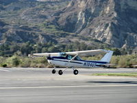 N704UT @ SZP - 1976 Cessna 150M, Continental O-200 100Hp, takeoff climb Rwy 04 - by Doug Robertson