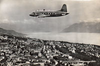 G-AIVB - Overflying Lausanne c1948. - by Michael Blank/Proplinerman
