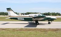 N88KA @ LAL - Piper Seneca - by Florida Metal